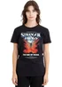 Stranger Things Black 5 Rise Of Vecna Poster T-Shirt - Small Image 1