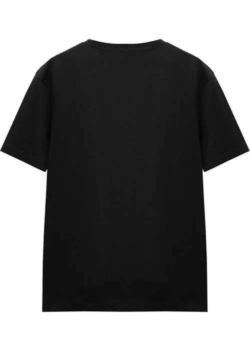 Stranger Things Black 5 Mind Flayer Group Poster T-Shirt - XXL Image 4