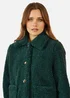Yumi Green Short Teddy Bear Jacket - 10 Image 3