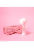 Sunkissed Brush & Headband Set Fluffy Headband Facial Cleaning Brush - One Size Image 2