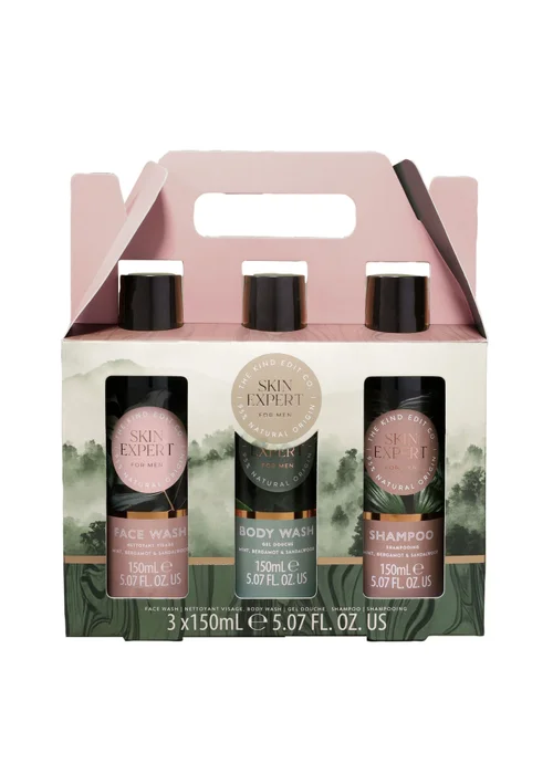 Kind Edit Co Skin Expert For Men Shower Gift Set 3PC - One Size Image 1