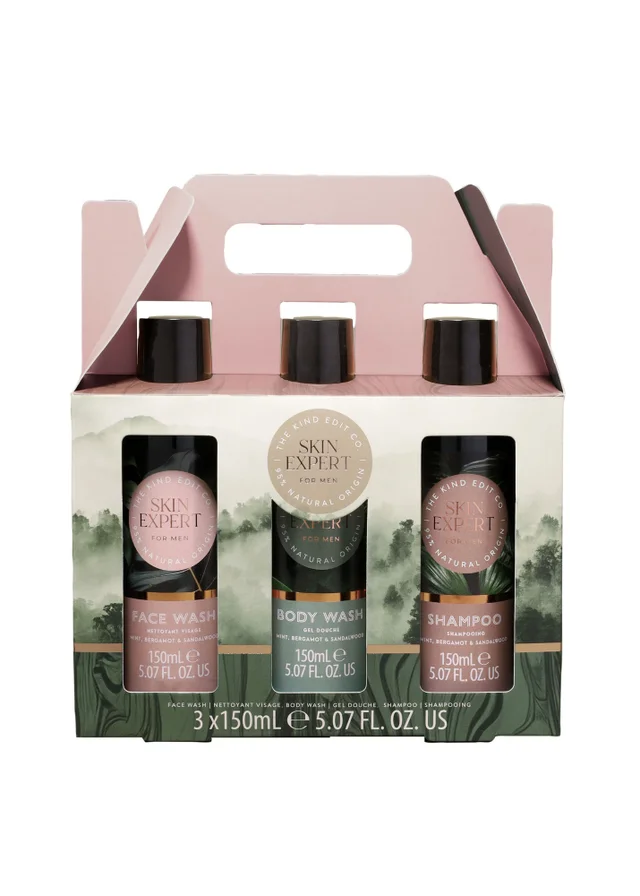 Kind Edit Co Skin Expert For Men Shower Gift Set 3PC