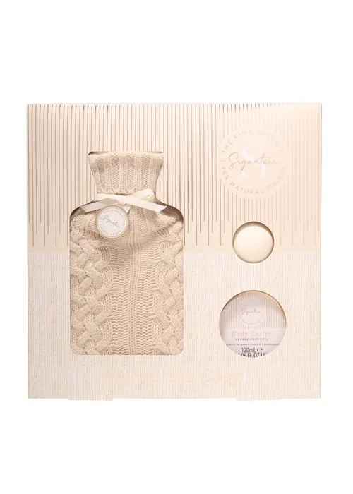 Kind Edit Co Signature Hot Water Bottle Gift Set - One Size Image 1