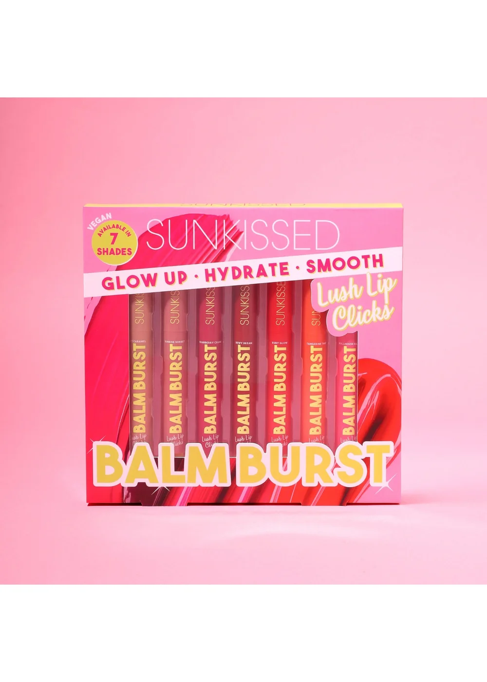 Sunkissed Balm Burst Lush Lip Clicks Gift Set 7 Pack - One Size Image 2