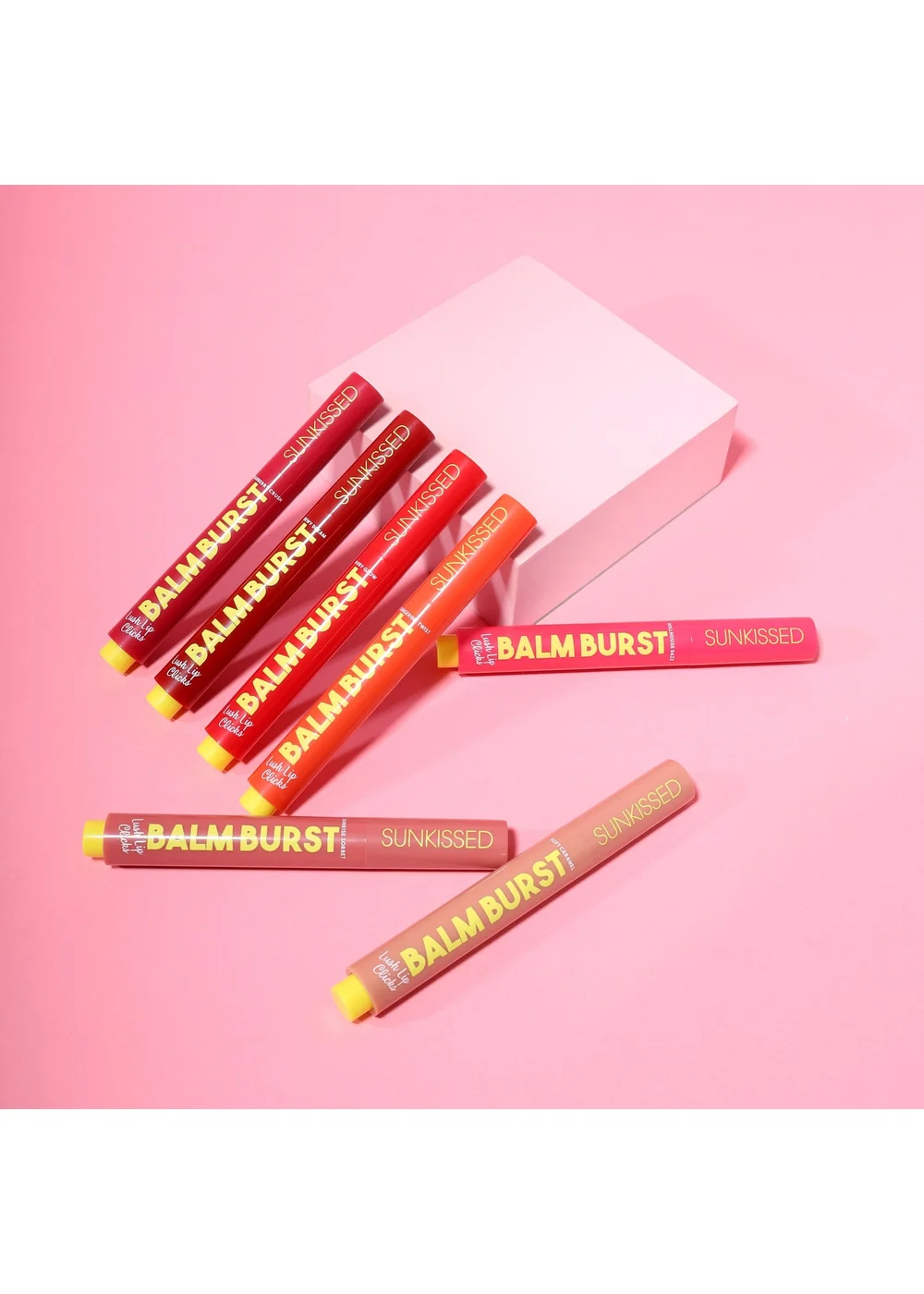 Sunkissed Balm Burst Lush Lip Clicks Gift Set 7 Pack - One Size Image 3