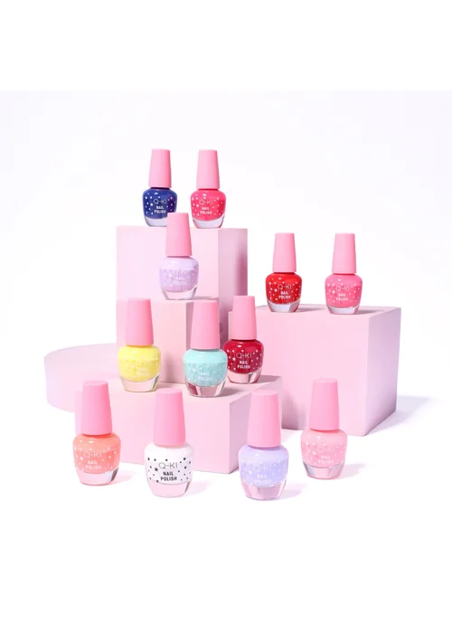 Q-KI Colour Care Nail Polish Gift Set 12 PCS - One Size Image 3