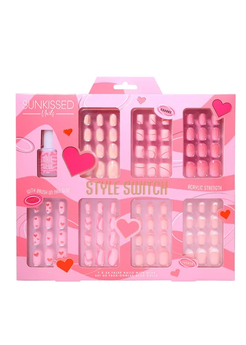 Sunkissed Nails Style Switch False Nails Gift Set - One Size Image 1