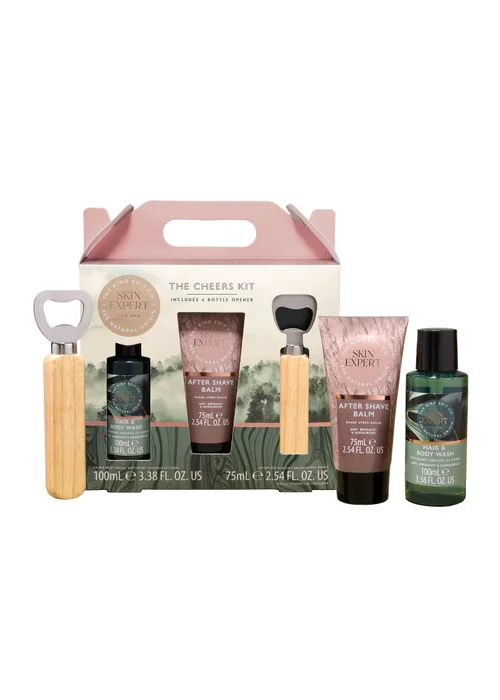 Kind Edit Co Skin Expert For Men The Cheers Kit Bottle Opener Gift Set - One Size Image 3