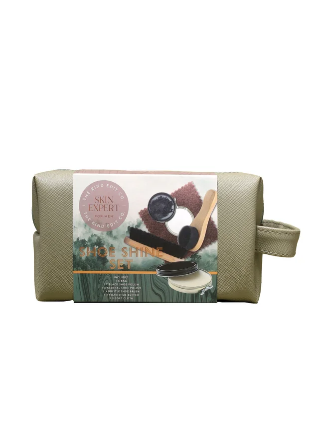 Kind Edit Co Skin Expert For Men Shoe Shine Gift Set