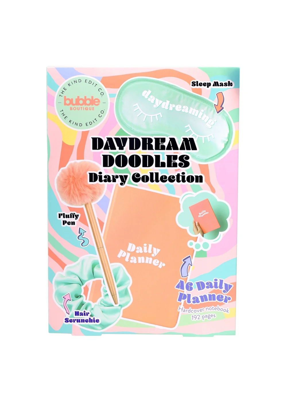 Kind Edit Co Bubble Boutique Daydream Doodles Diary Collection - One Size Image 1