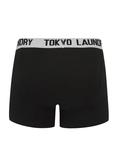 Tokyo Laundry Black 5-Pack Cotton Boxers - Small Image 3