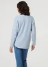Izabel London Blue Sparkly Embellished Relaxed Jumper - 14 Image 2