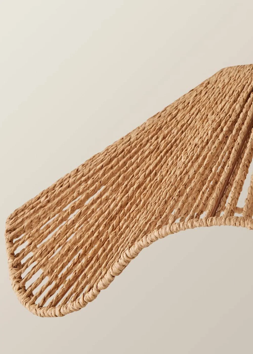 ValueLights Farai Natural Wave Easy Fit Ceiling Light Shade - One Size Image 6