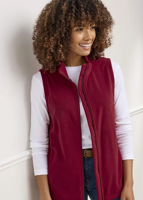 Cotton Traders Ruby Recycled Microfleece Gilet - 3XL Image 4