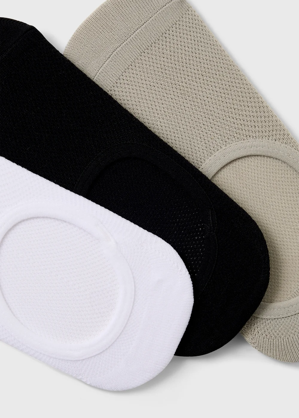 5 Pack Multi No Show Trainer Liner Socks - Sizes 3-5 .5 Image 2