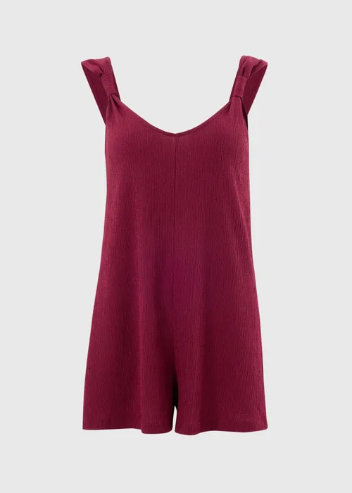 Plum Romper Playsuit - 2XL Image 4