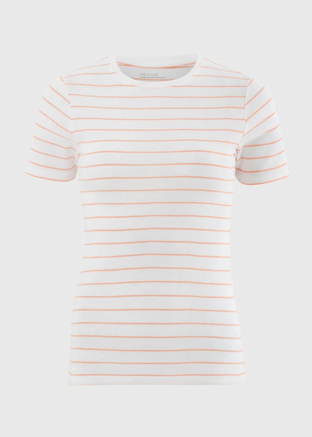 Orange Stripe Fitted T-Shirt - 24 Image 2