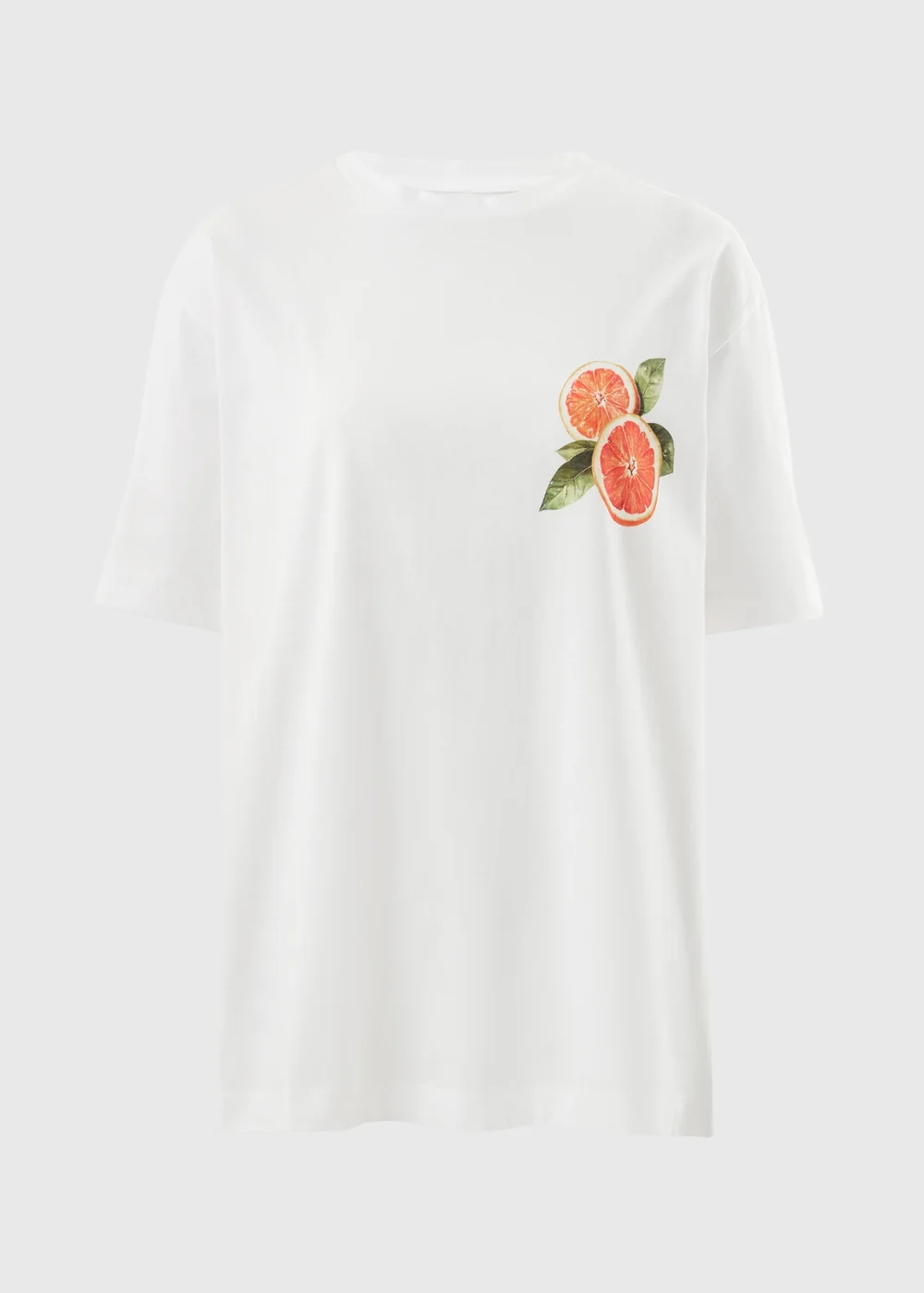 White Capri Back Graphic T-Shirt - L Image 4