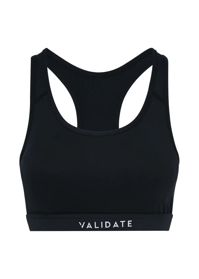 Validate Black 247 Essential Sports Bra