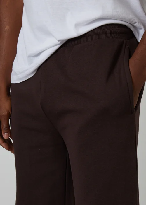 Threadbare Chocolate Wide Leg Joggers - XL Image 4