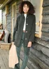 Cotton Traders Dark Green Borg Coat - 20 Image 1