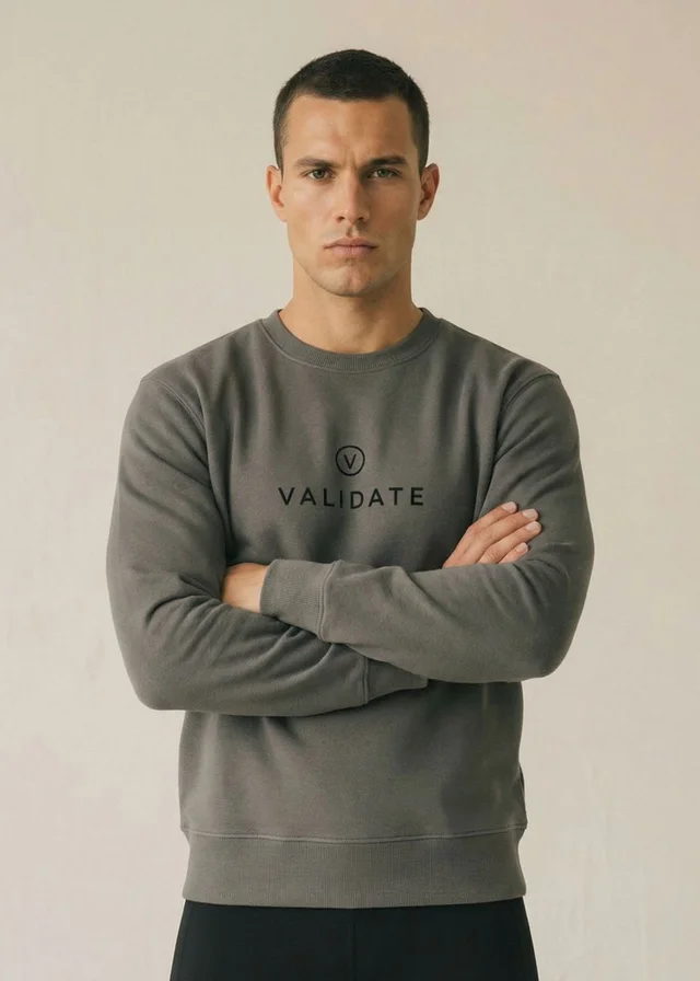 Validate Charcoal OG Premium Sweatshirt
