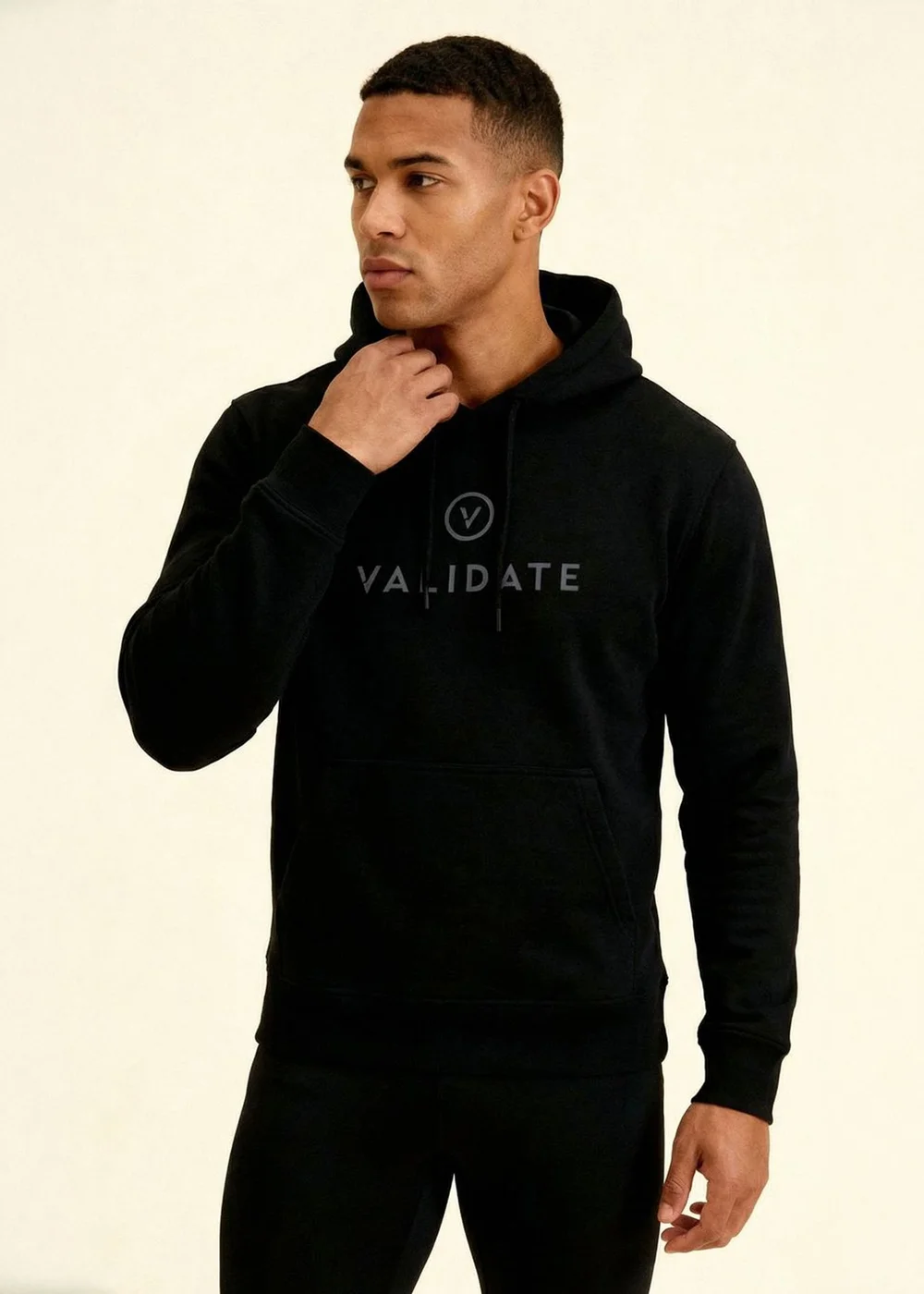Validate Black OG Premium Hoodie - Medium Image 1