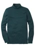 Cotton Traders Bright Teal Long Sleeve Roll Neck Top - Medium Image 1