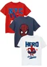 Marvel Spider-Man Boys T-Shirts 3 Pack (3-13 Years) - Age 5-6 Years Image 1