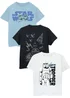 Star Wars Boys T-Shirts 3 Pack (3-13 Years) - Age 3-4 Years Image 1