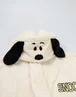 Vanilla Underground Peanuts Snoopy Adults White Hooded Bathrobe - Extra Large Image 3