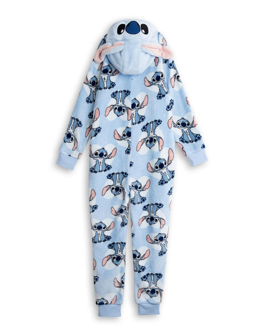 Vanilla Underground Disney Stitch Girls Blue 3D Ears Onesie (5-14yrs) - Age 11-12 Years Image 2
