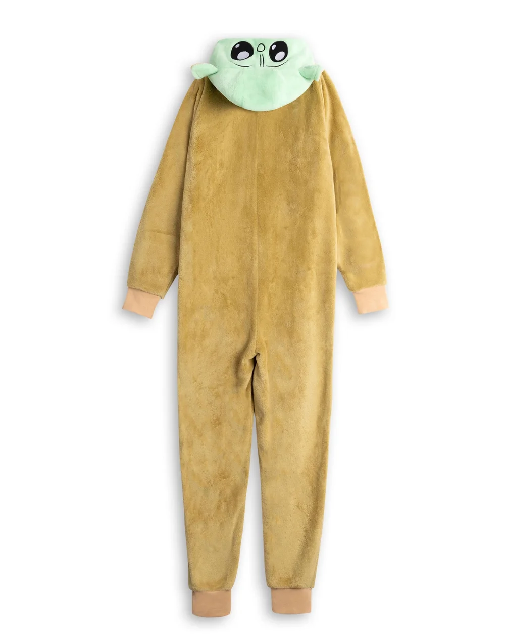 Vanilla Underground Star Wars Grogu Kids Green/Tan Onesie (3-14yrs) - Age 13-14 Years Image 2