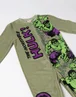 Vanilla Underground Marvel The Incredible Hulk Kids Green Onesie (3-14yrs) - Age 9-10 Years Image 3