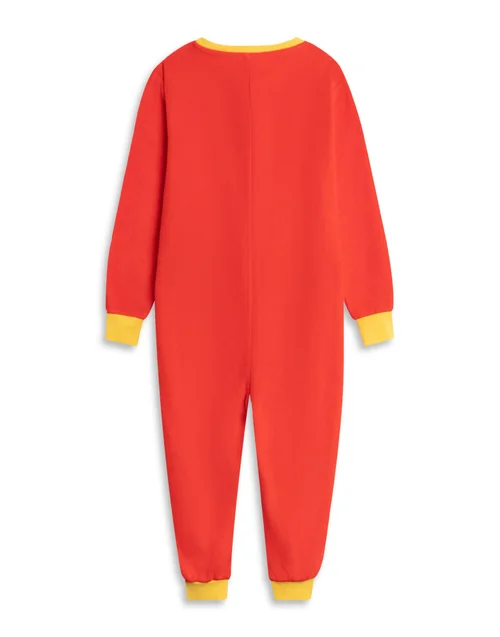 Vanilla Underground Disney Cars Kids Lightning McQueen Red Onesie (2-14yrs) - Age 7-8 Years Image 2