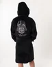 Vanilla Underground Star Wars Darth Vader Adults Black Hooded Bathrobe - Small Image 2
