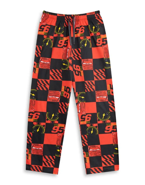 Vanilla Underground Disney Cars Adults Multicoloured Short Sleeve Long Leg Pyjama Set - Extra Large Image 4