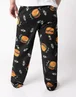 Vanilla Underground SpongeBob SquarePants Plankton Adults Multicoloured Lounge Pants - Small Image 2