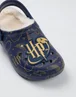 Vanilla Underground Harry Potter Kids Fur Lined Navy Clogs (Older 12-5) - Size 5 Infants Footwear Image 4