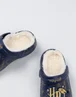Vanilla Underground Harry Potter Kids Fur Lined Navy Clogs (Older 12-5) - Size 5 Infants Footwear Image 3