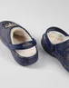 Vanilla Underground Harry Potter Logo Fur Lined Adults Navy Clogs - Size 5 Image 4