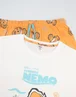 Vanilla Underground Disney Finding Nemo Adults White Short Sleeve Long Leg Pyjama Set - Small Image 3