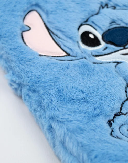 Vanilla Underground Disney Stitch Adults Blue Hot Water Bottle Gift Set - One Size Image 4