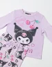 Vanilla Underground Hello Kitty Kuromi Girls Multicoloured Long Pyjama Set (3-14yrs) - Age 5-6 Years Image 5