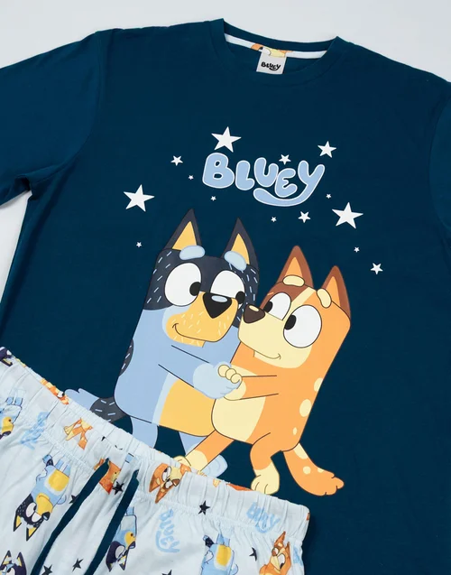 Vanilla Underground Bluey Family Adults Multicoloured Long Pyjama Set - XXL Image 5