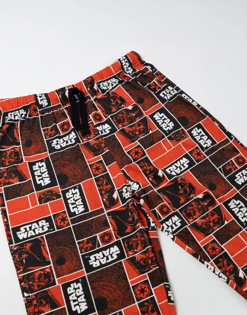 Vanilla Underground Star Wars Darth Vader Adults Red Lounge Pants - Large Image 3