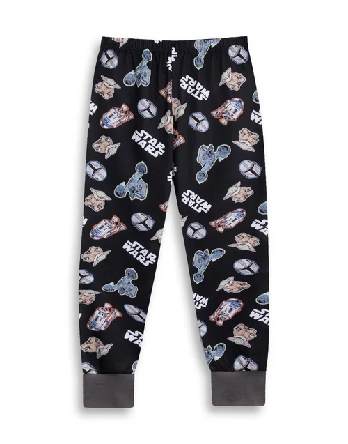 Vanilla Underground Star Wars Character Kids Grey Pyjama Set (5-14yrs) - Age 9-10 Years Image 4