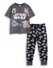 Vanilla Underground Star Wars Character Kids Grey Pyjama Set (5-14yrs) - Age 9-10 Years Image 1