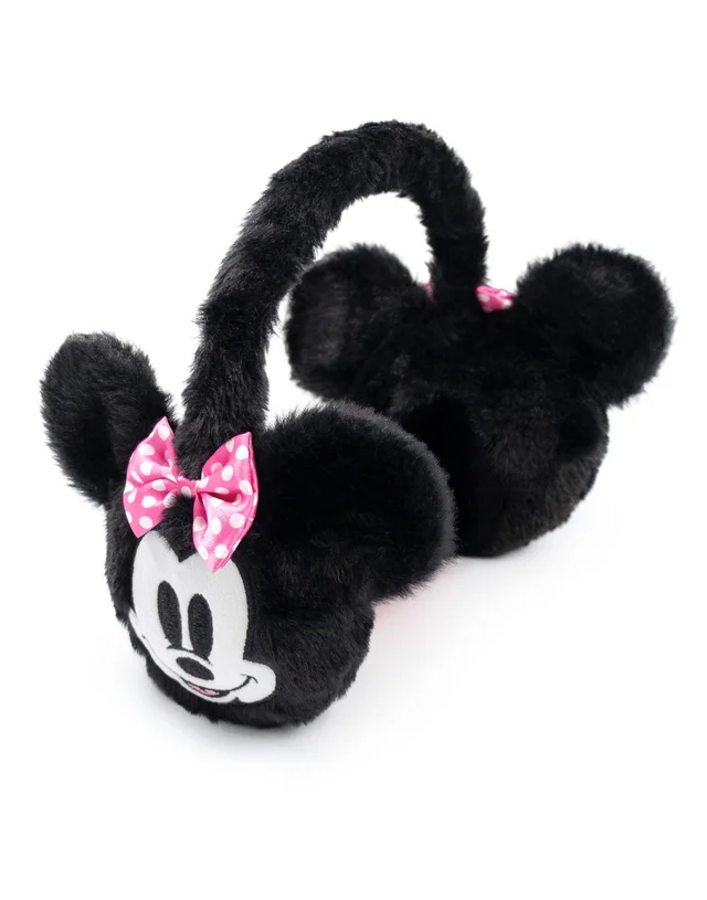 Vanilla Underground Disney Minnie Girls Black Earmuffs