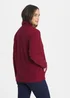 Cotton Traders Crimson Recycled Microfleece Jacket - 4XL Image 3
